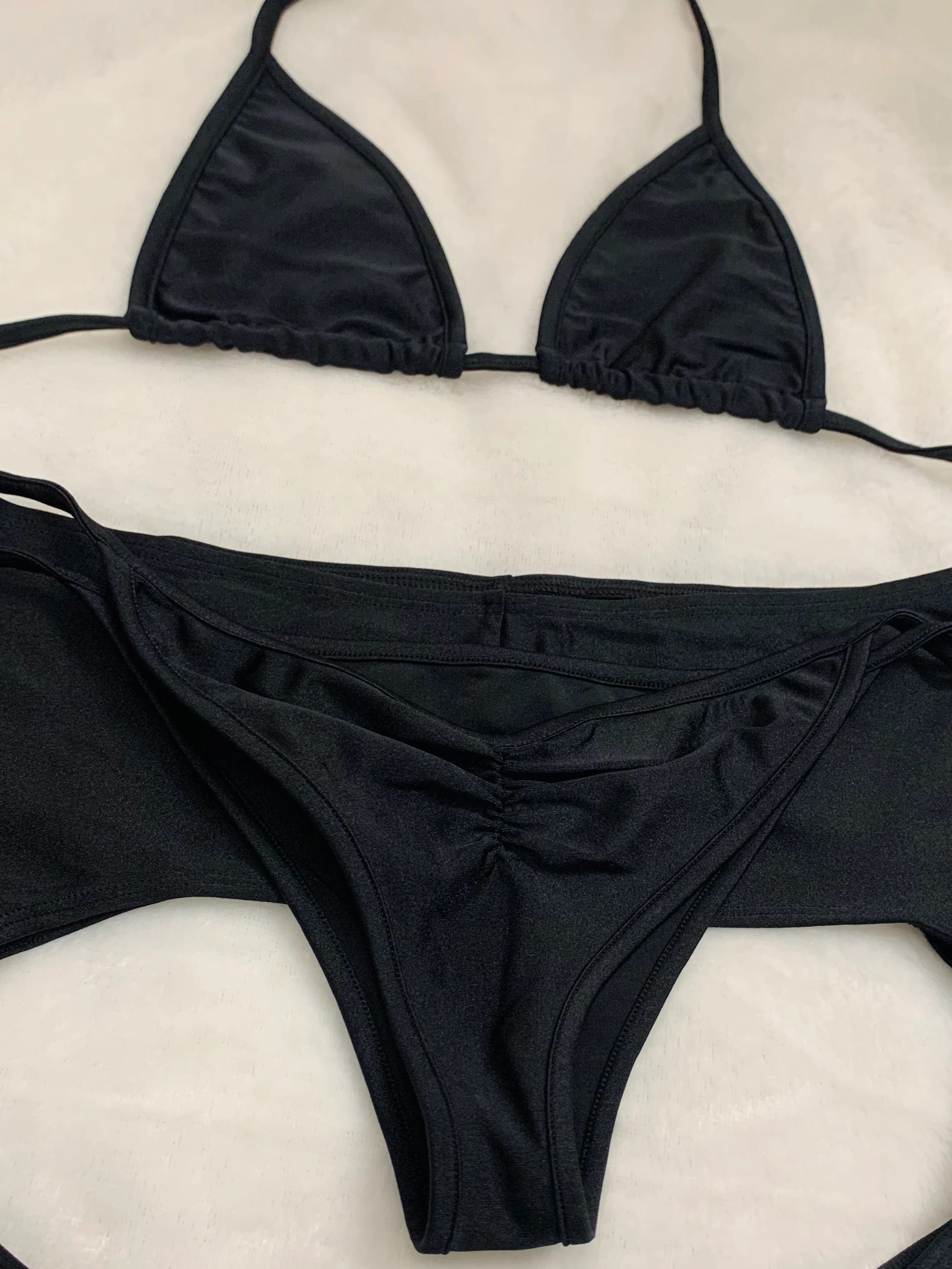 Black chaps bikini set - Image 7