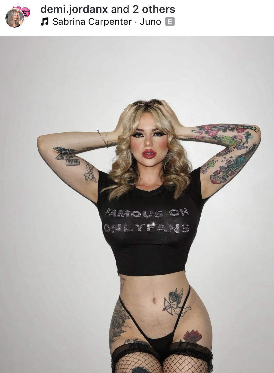 Famous on Onlyfans crop top - Image 4