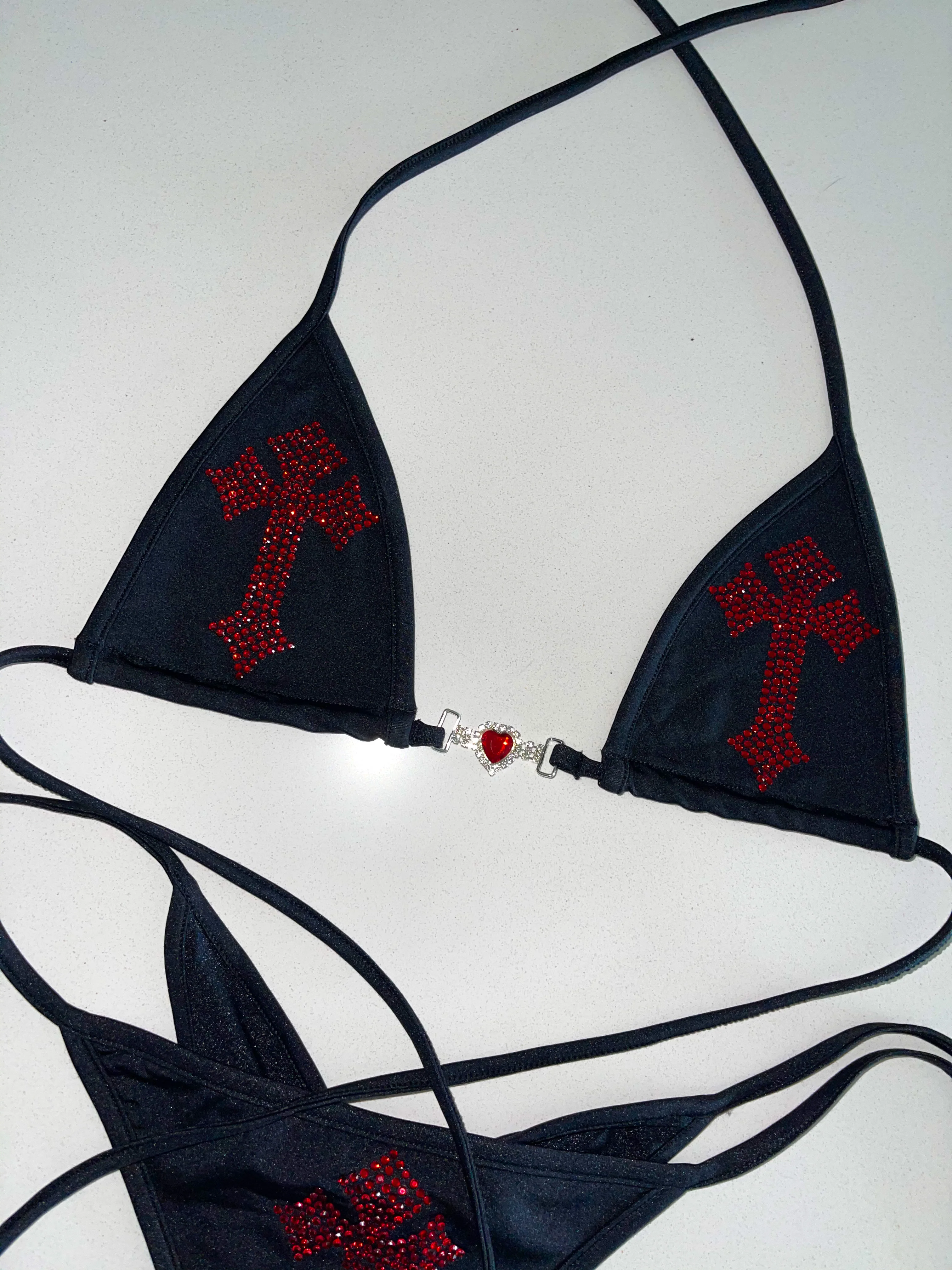 Forgive Me Father rhinestone bikini - Image 17