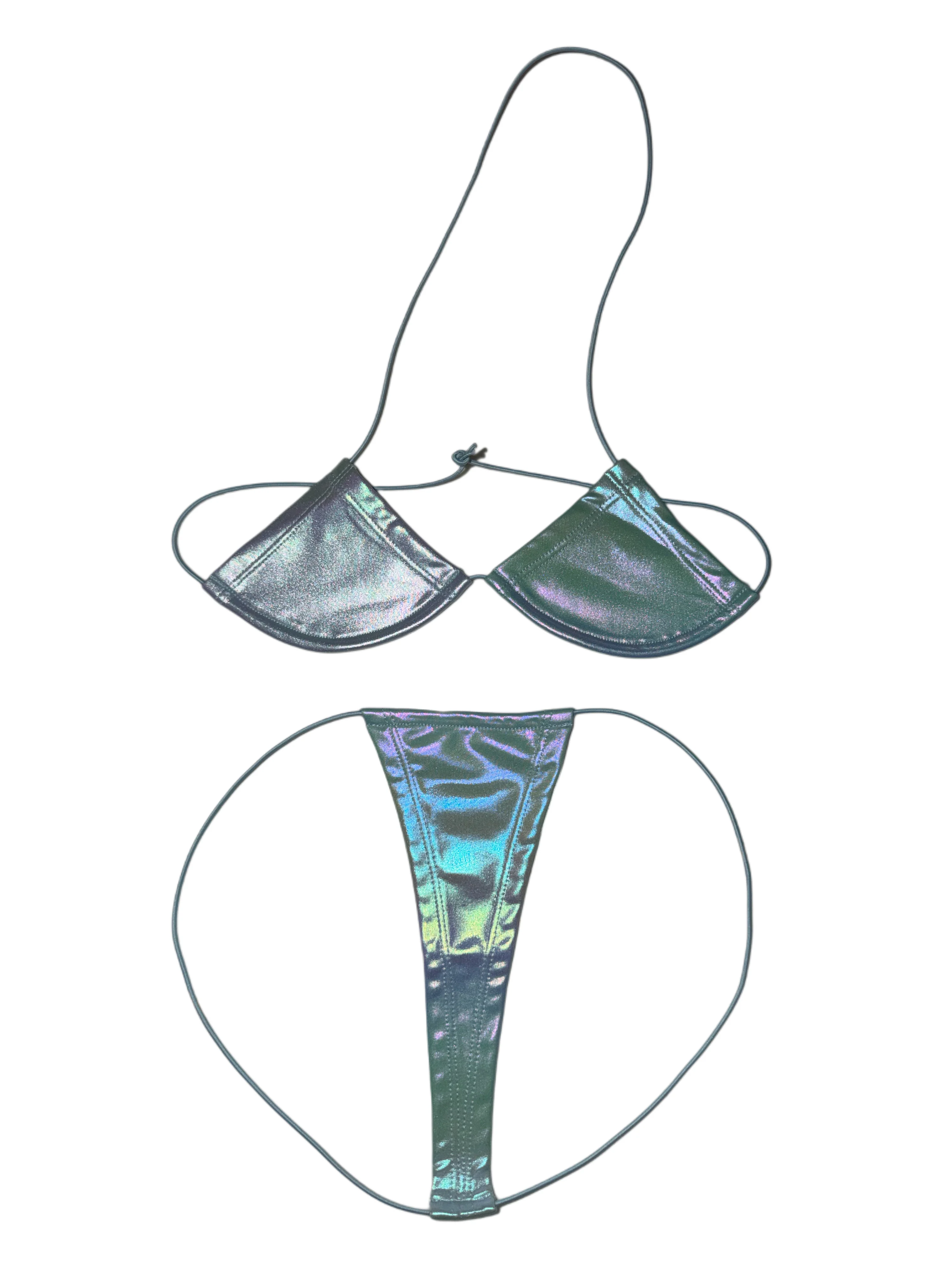Hologram string microkinis - Image 14