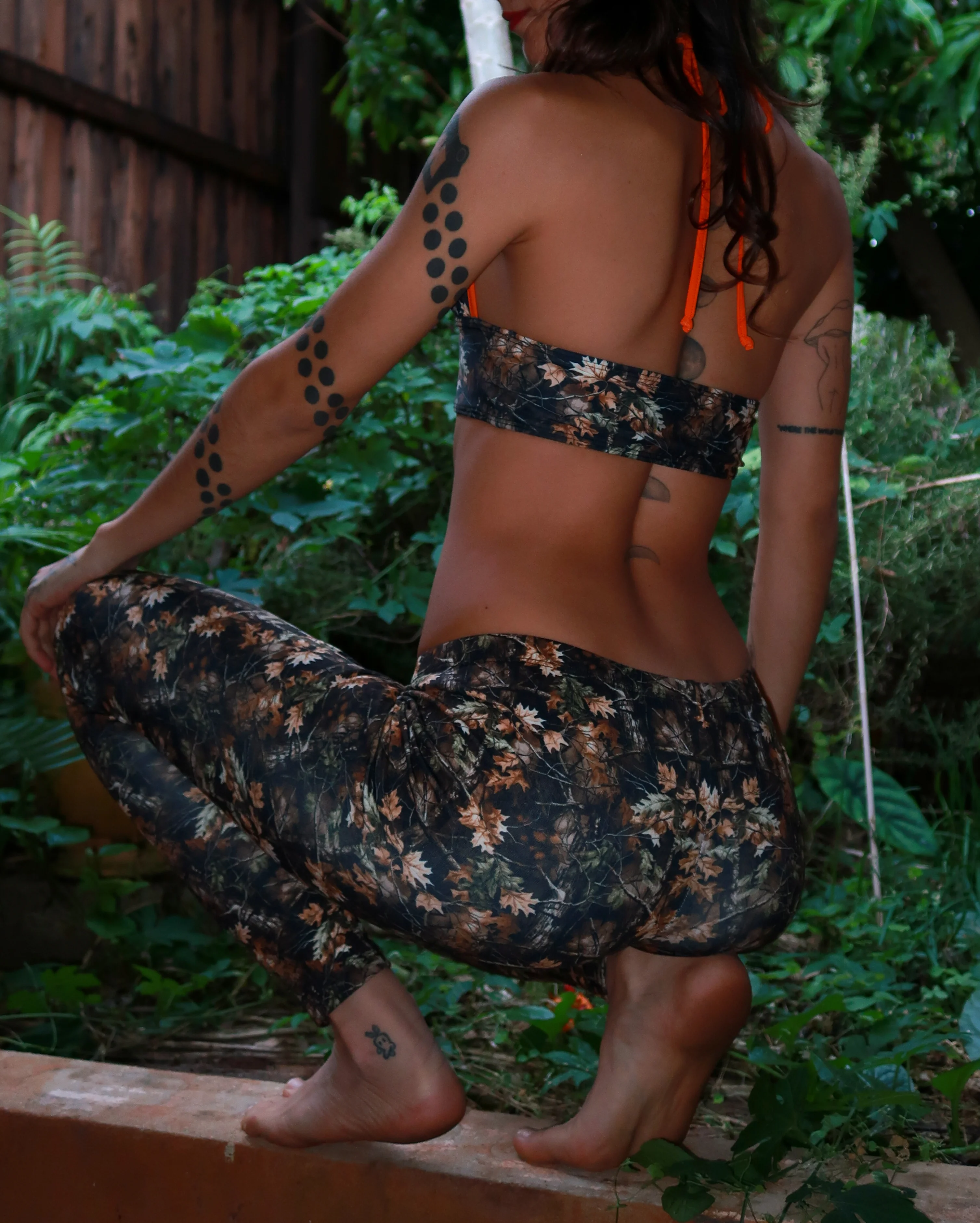 Hunting camo low rise yoga leggings - Image 3