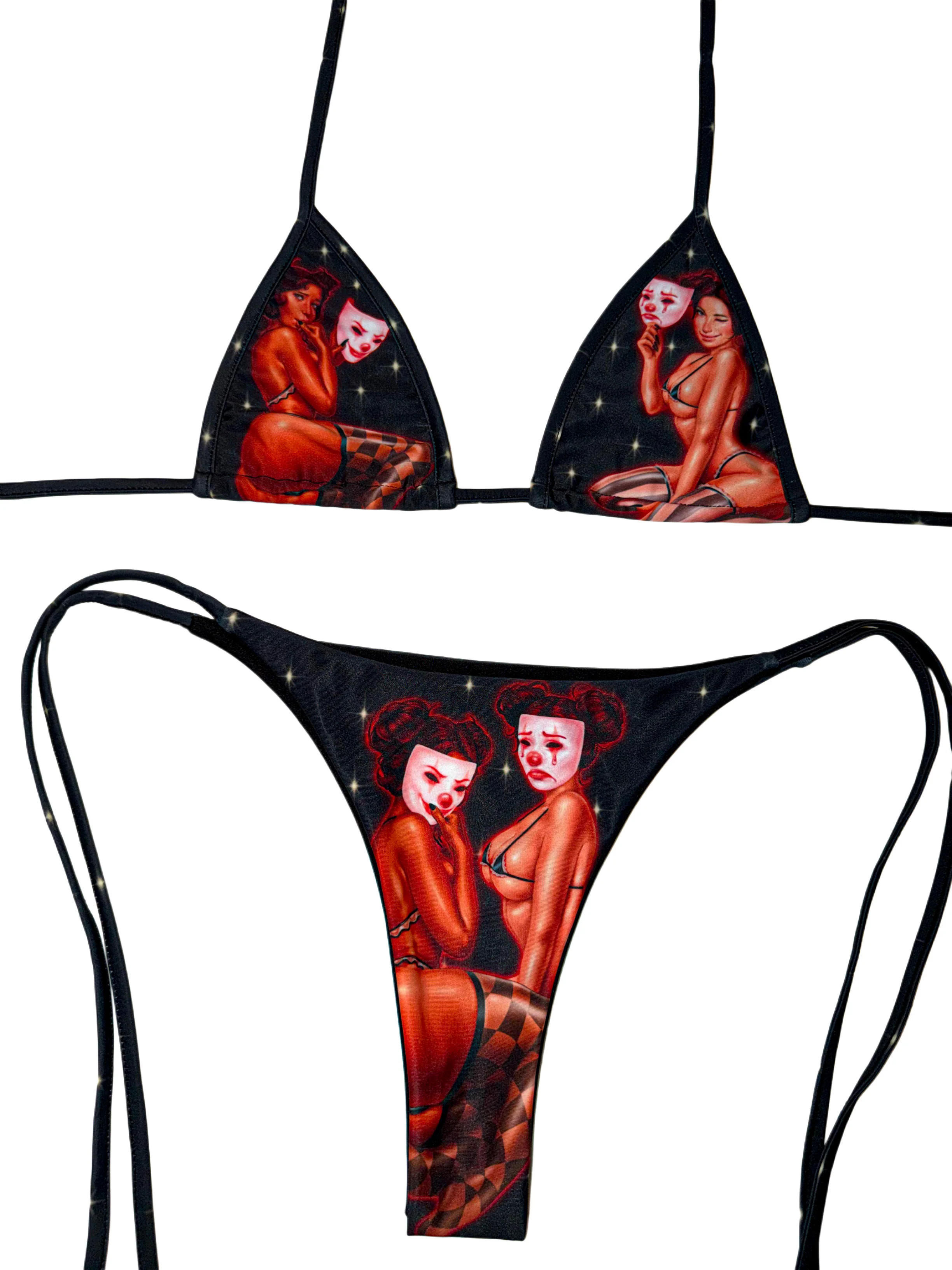 Hustle now, cry later bikini