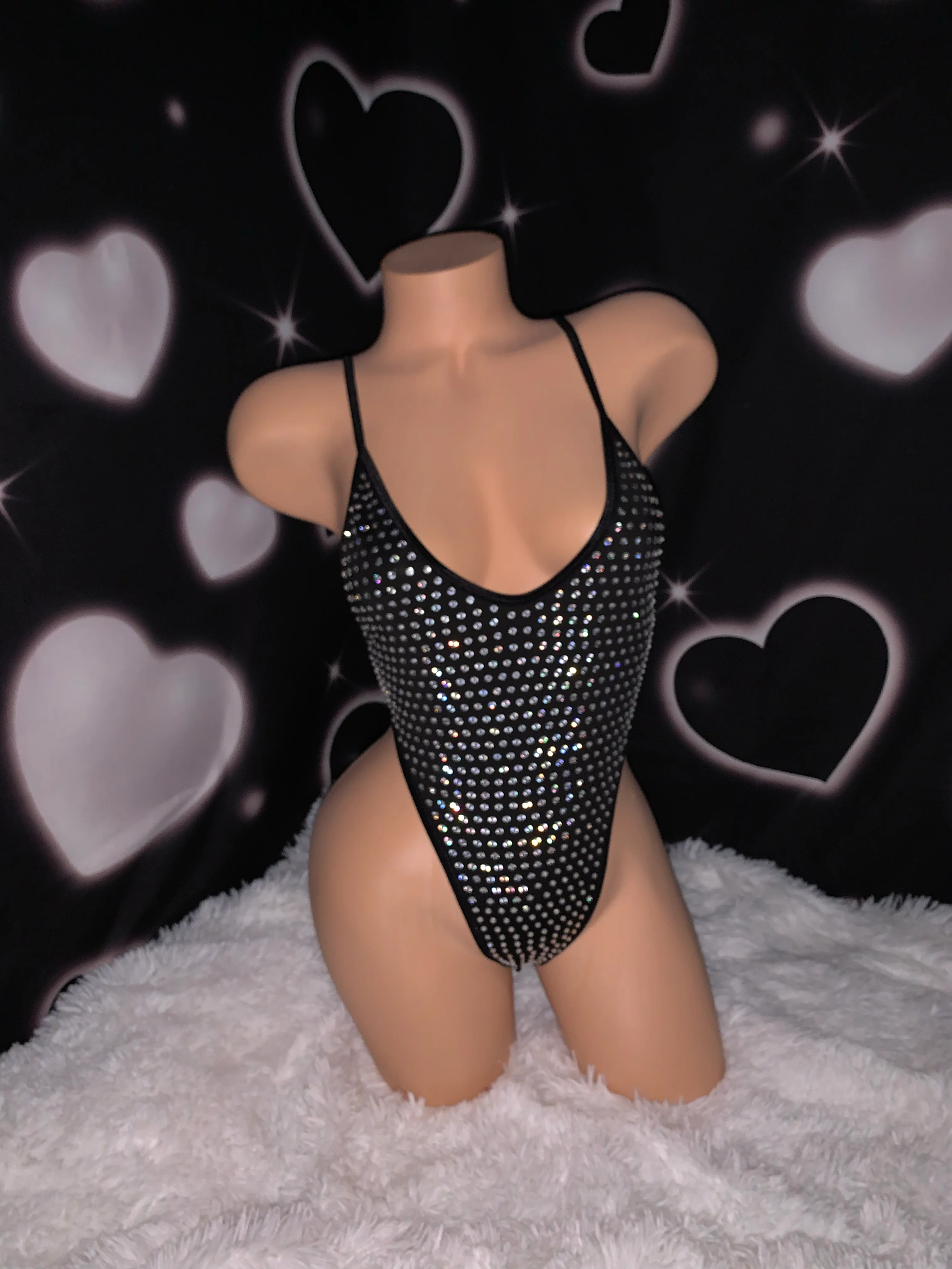 Iced Out rhinestone one piece - Image 5