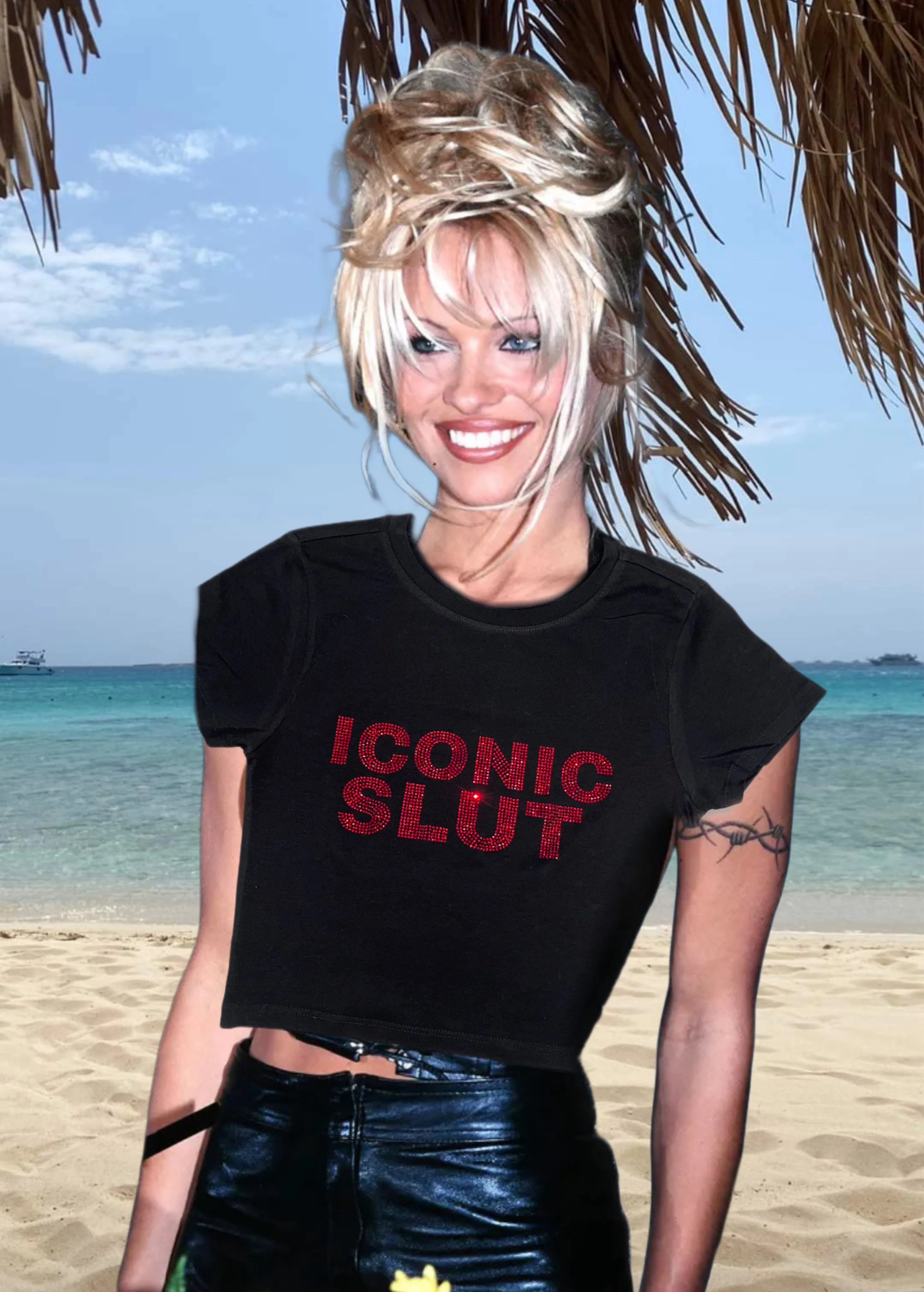 Iconic rhinestone crop top - Image 5