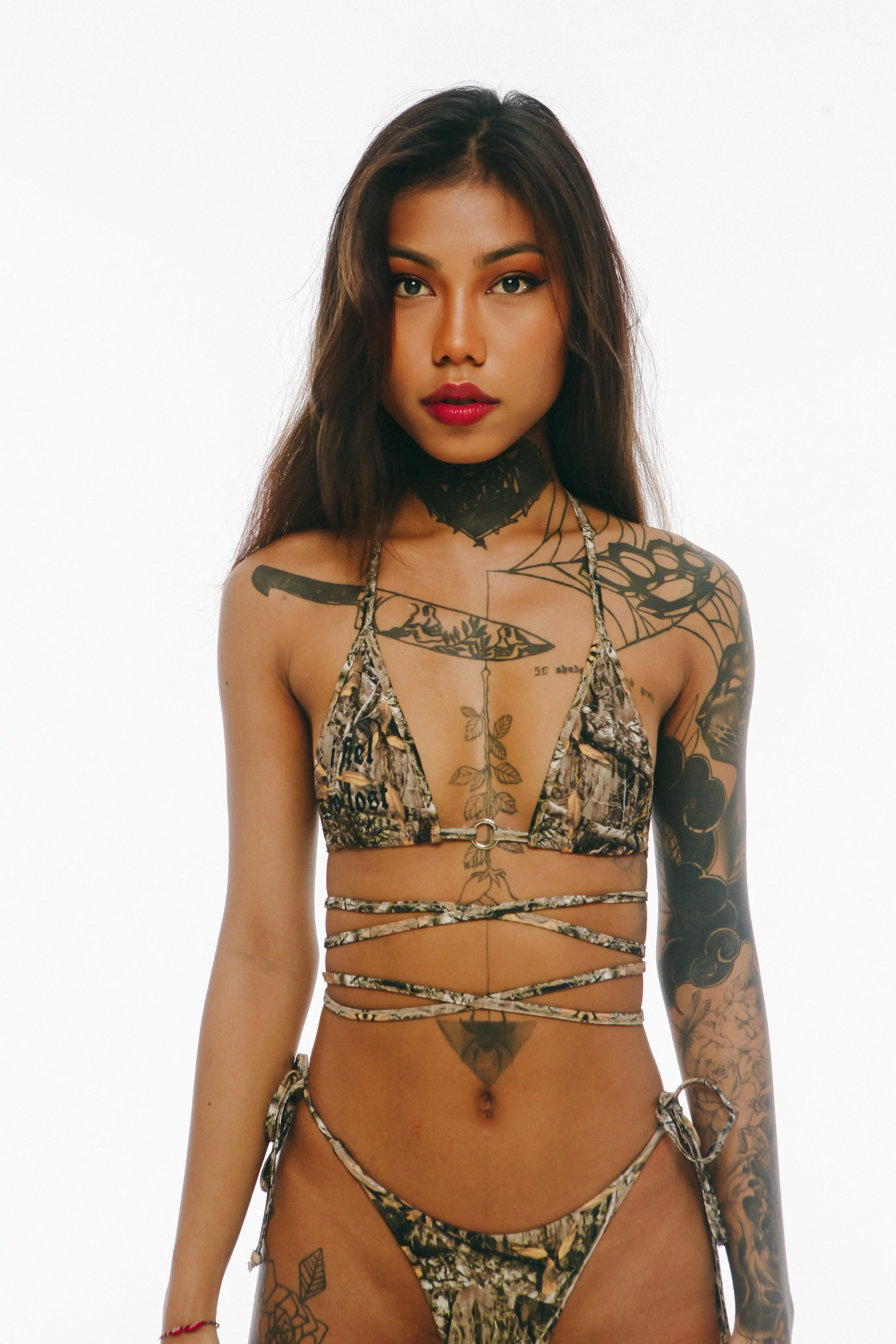 I feel so lost camo bikini - Image 7