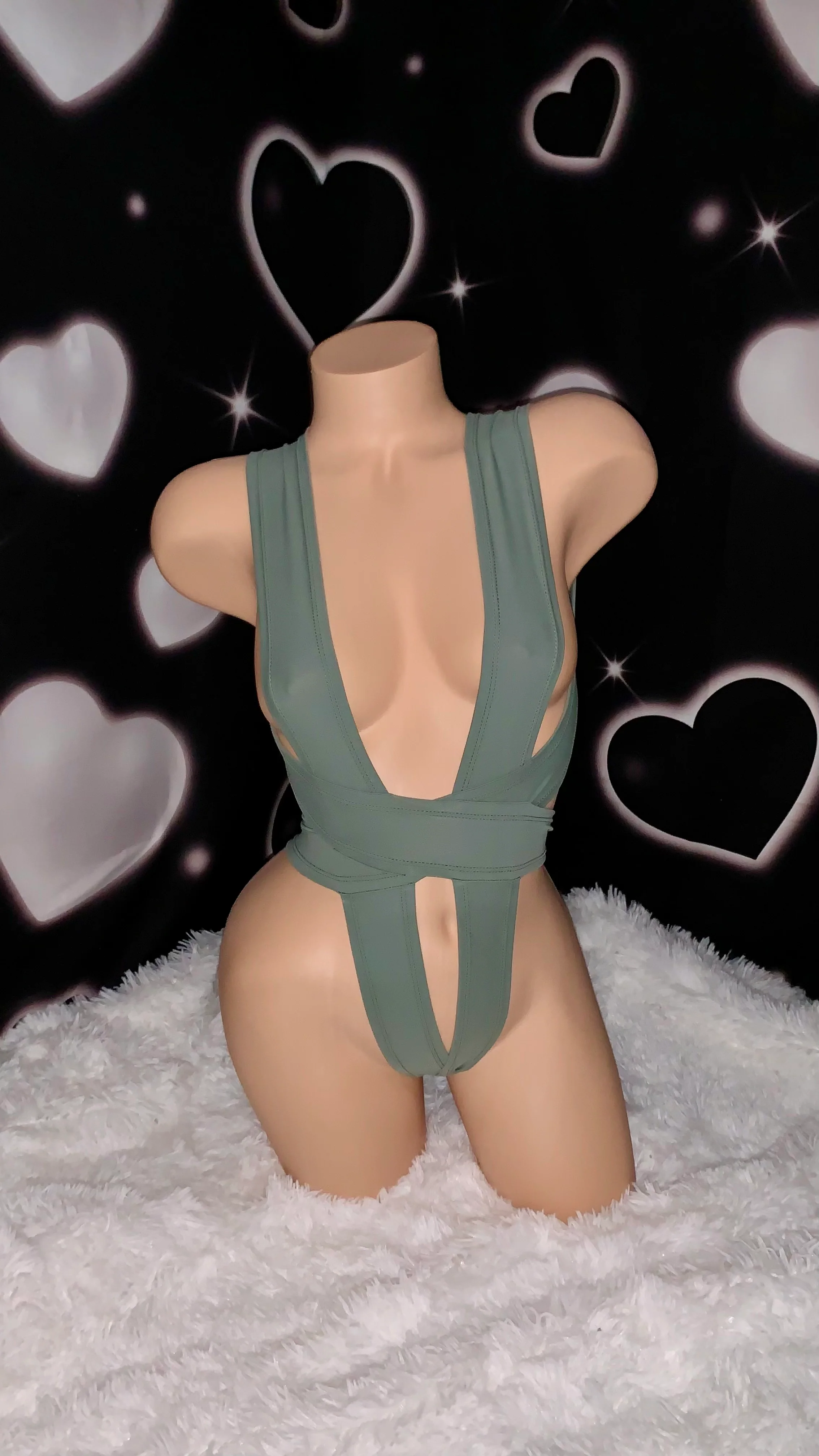 Matte Nude Wrap one piece - Image 6