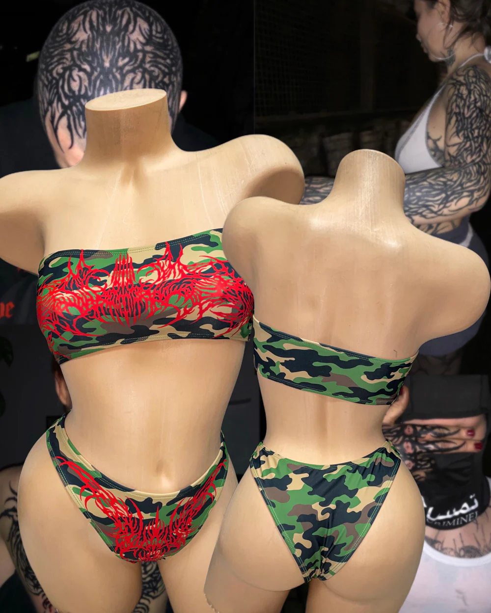 Neo tribal camo bikini - Image 5