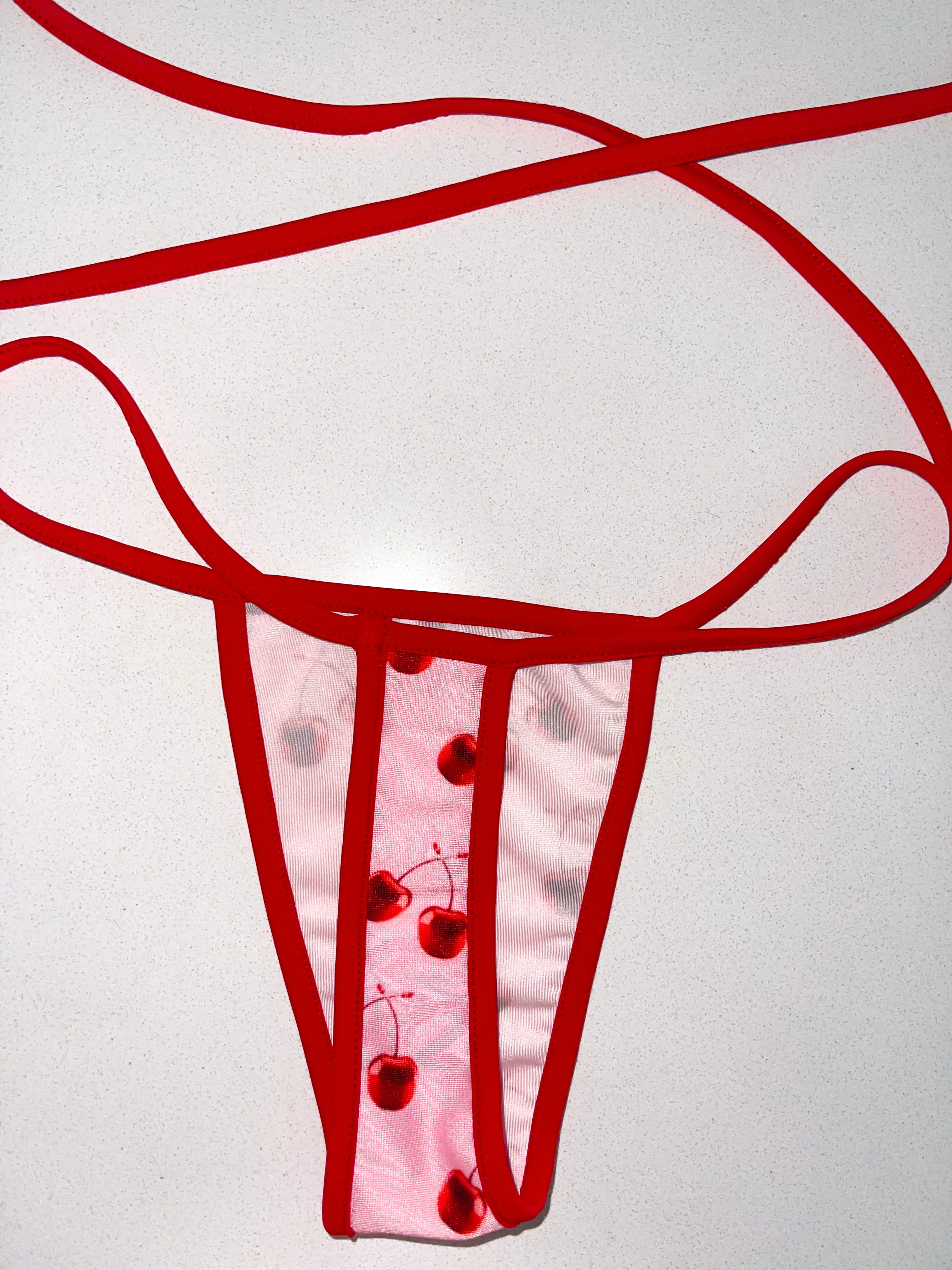 Pink cherry bikini - Image 4