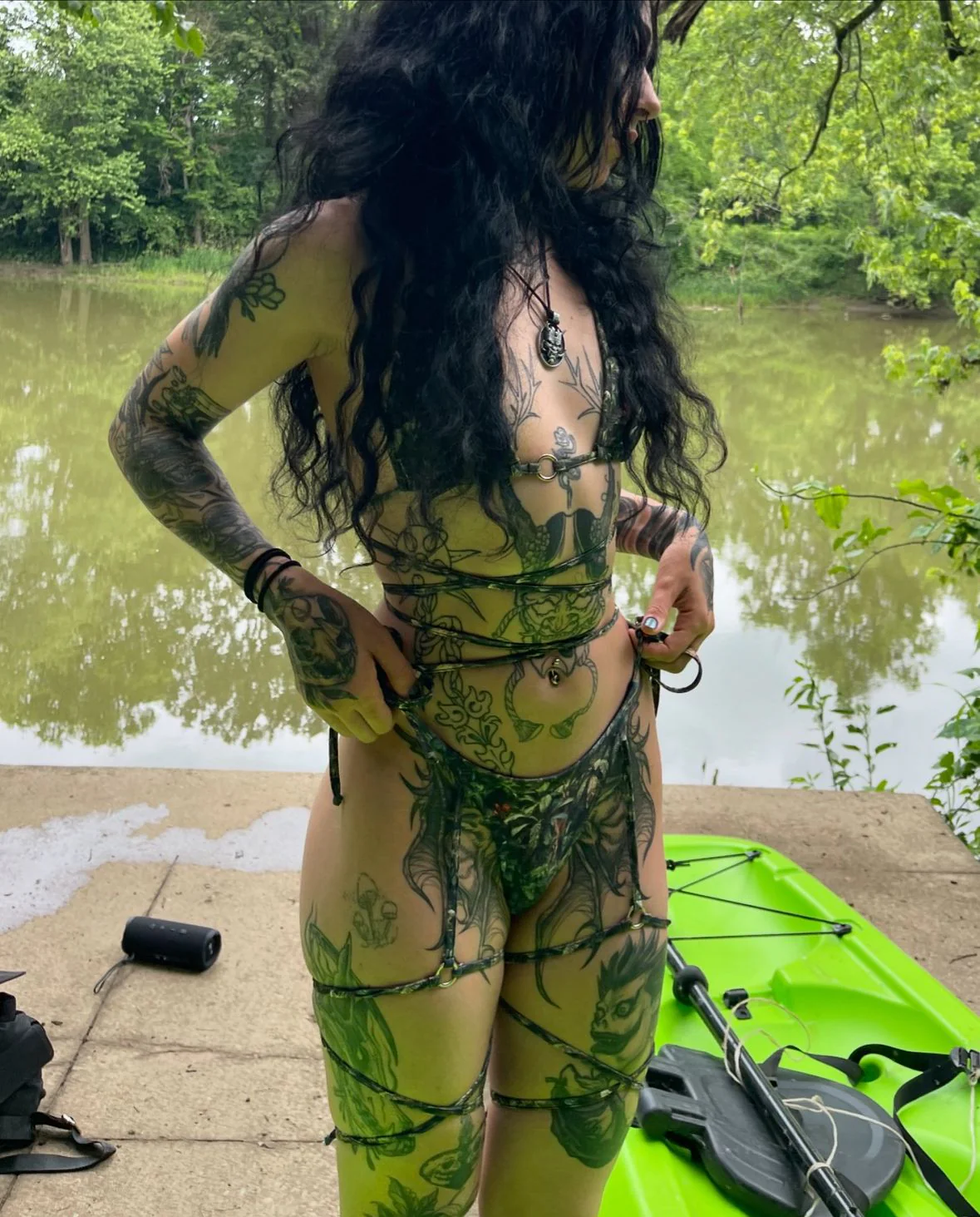 Rainforest reverie bikini set - Image 5