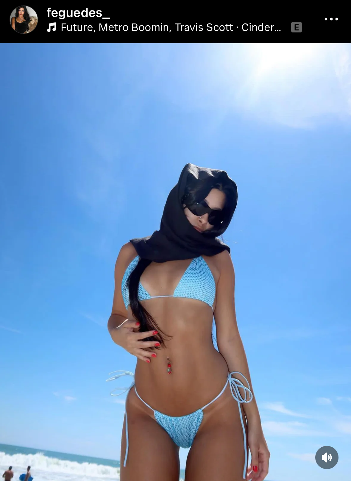 Razzle Dazzle iced out rhinestone bikini - Image 10