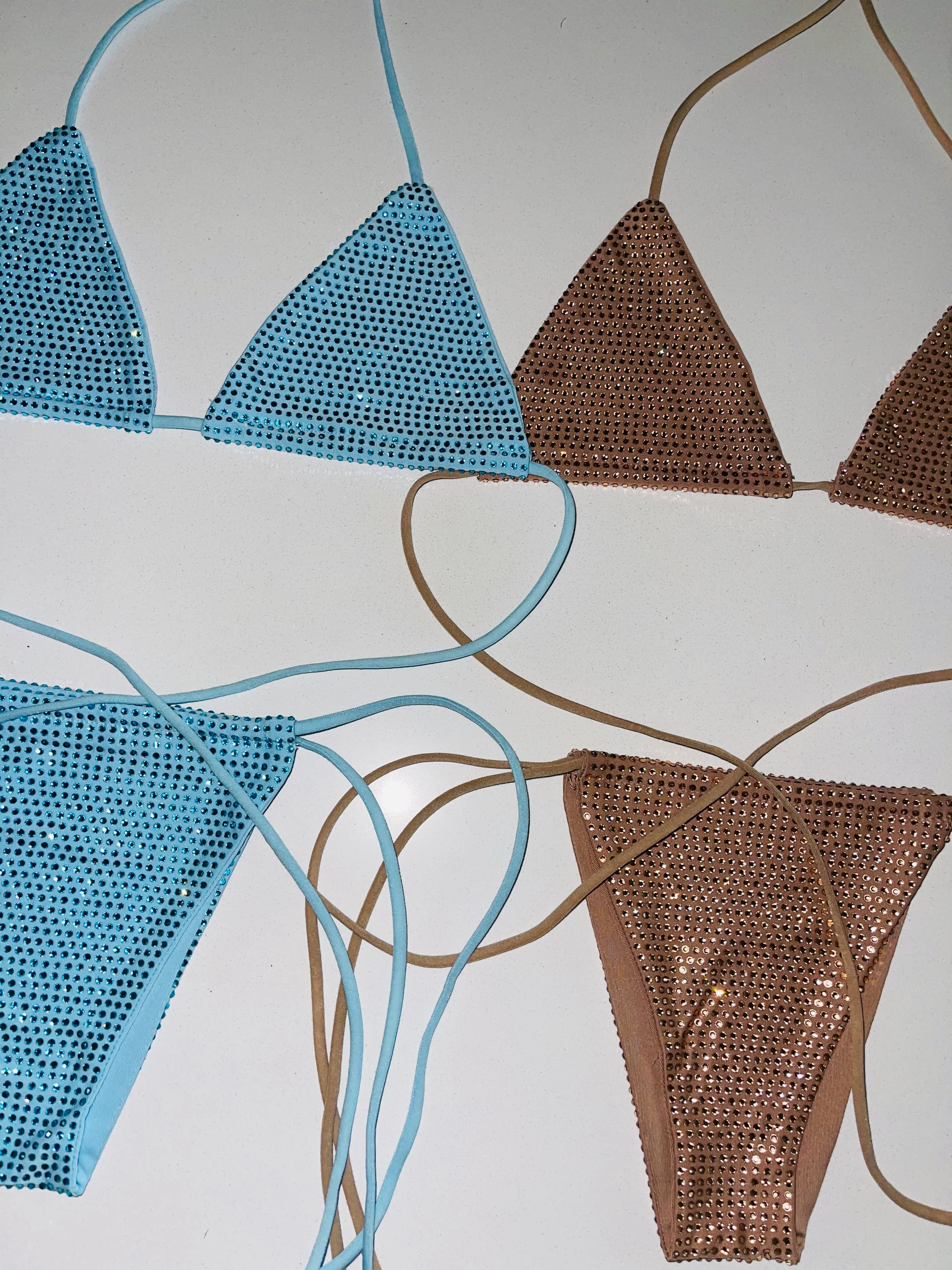 Razzle Dazzle iced out rhinestone bikini - Image 13