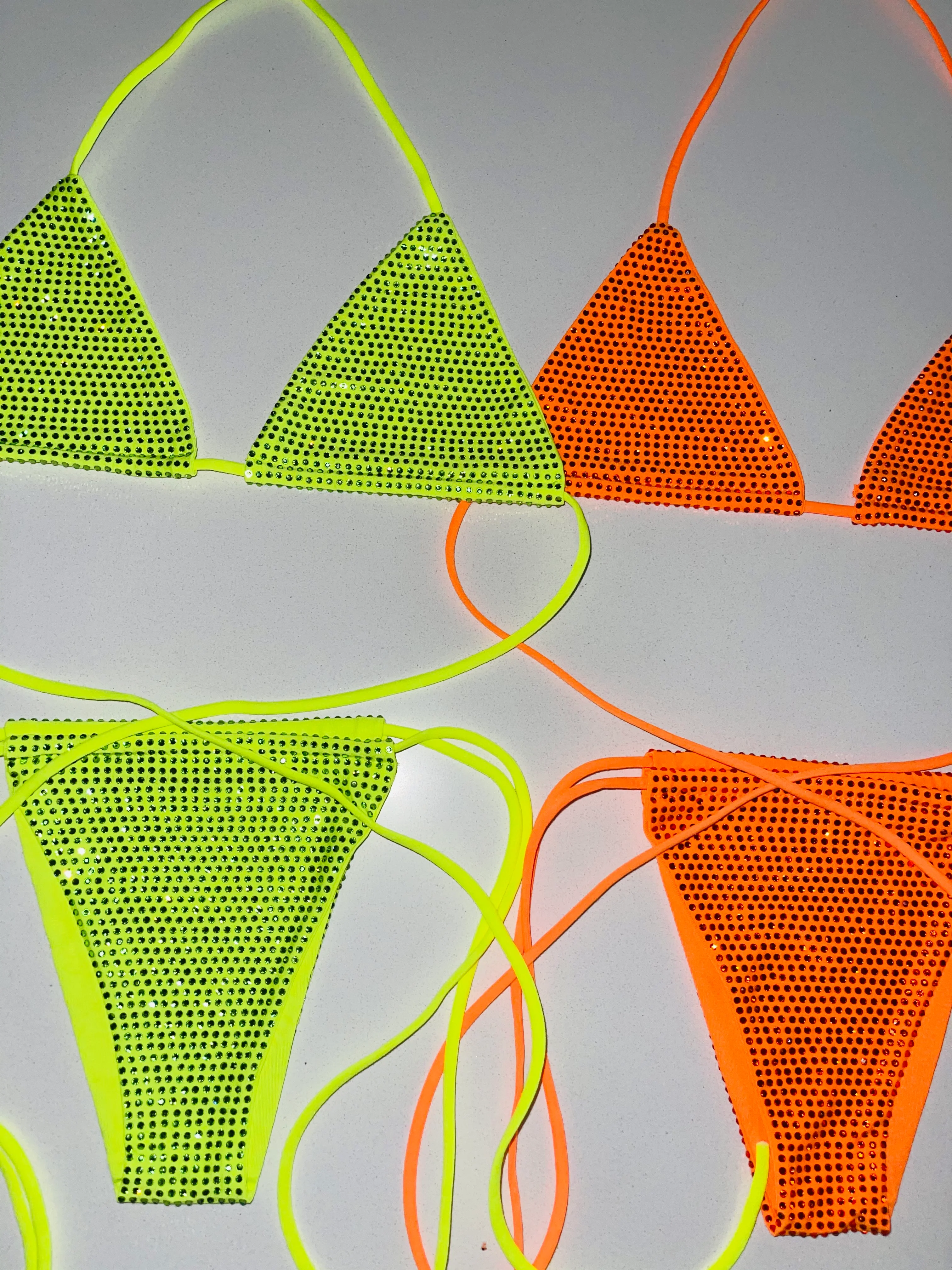 Razzle Dazzle iced out rhinestone bikini - Image 15