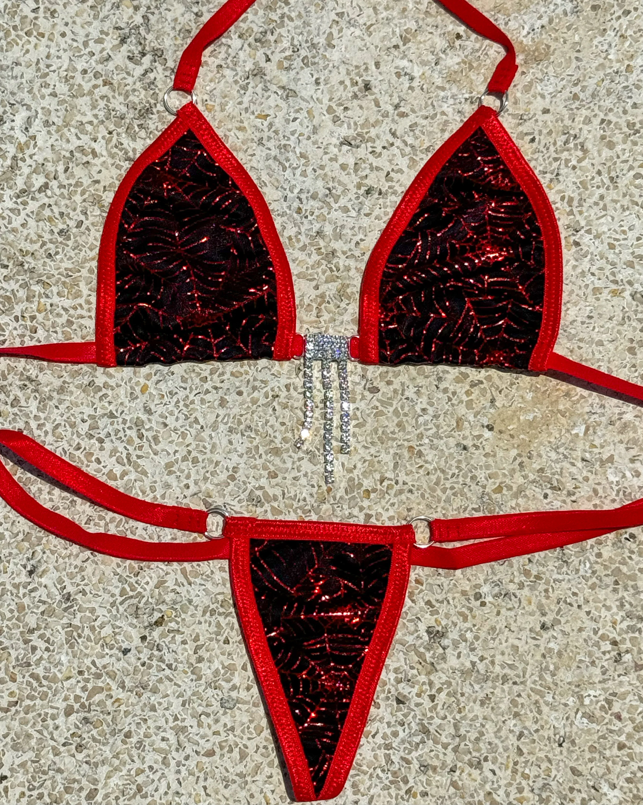 Spiderwebs sparkle microkini - Image 5