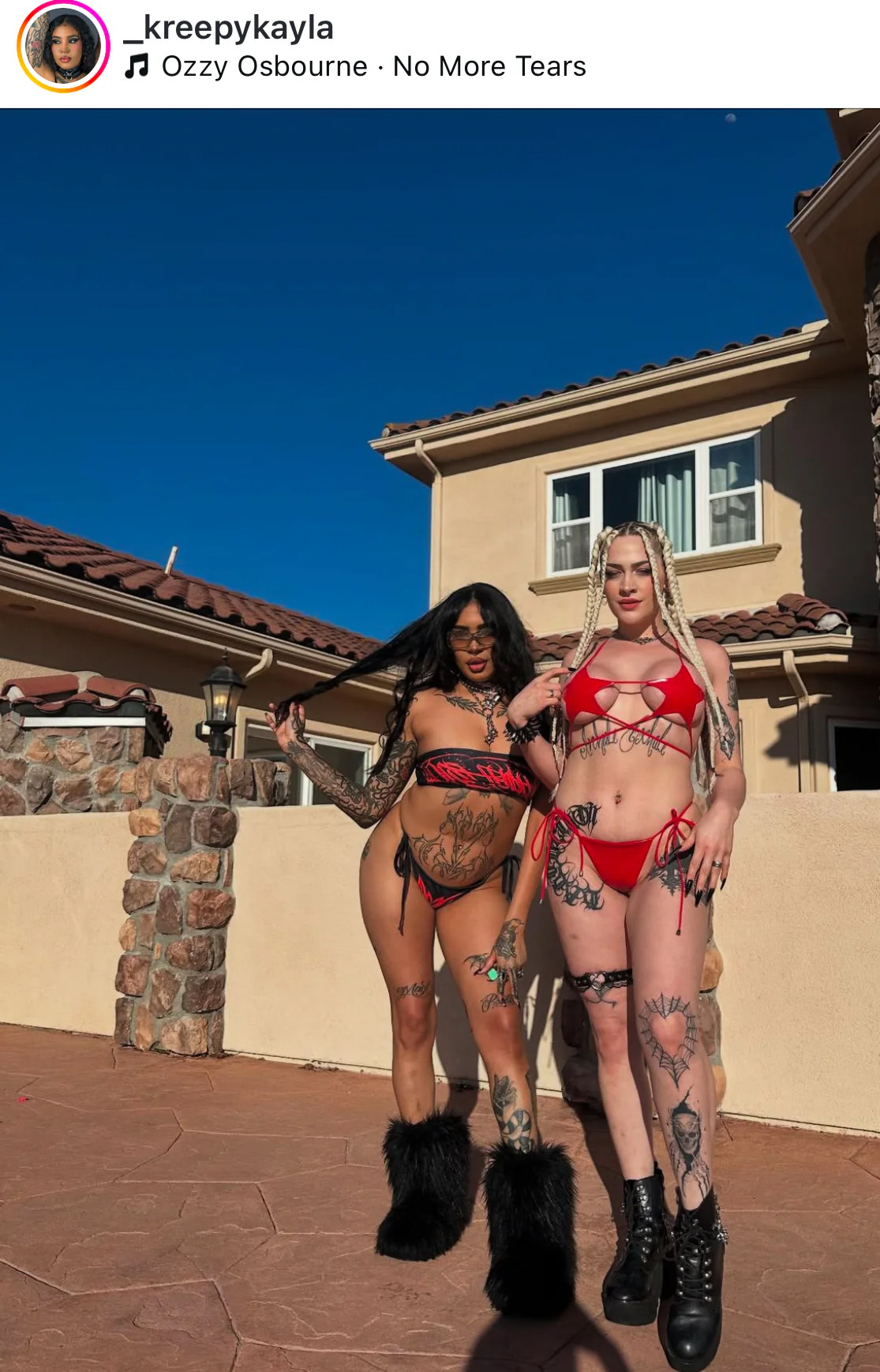 Total Slut dark lettering bikini - Image 7