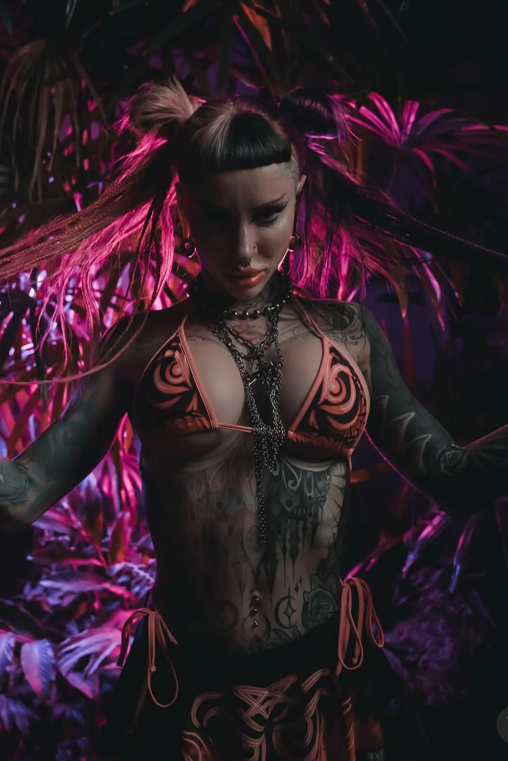 Welcome to hell skirt set - Image 2